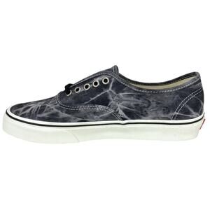 NEW Vans Authentic Denim Destroy Black White VN0A5HZS9FL Mens 5 Womens Shoes 6.5